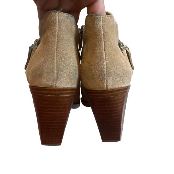 Vince Camuto Gidgey Buckle Pointed Boot Bootie 9 - Picture 2 of 3